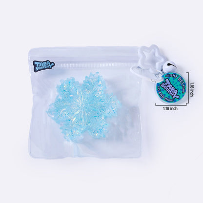 Blingbling Blue Snowflake Taba Squishy