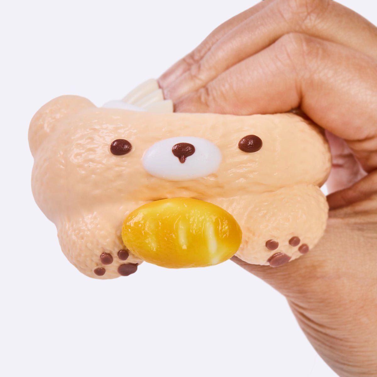 Knitted Chef Bear Taba Squishy