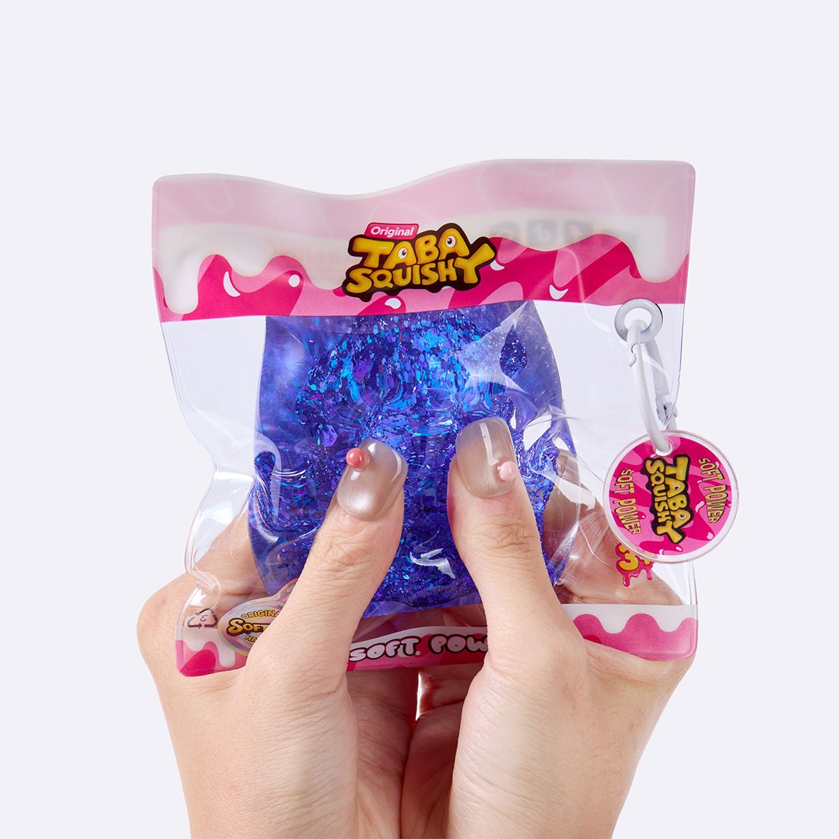 Blingbling Blue Crystal Taba Squishy