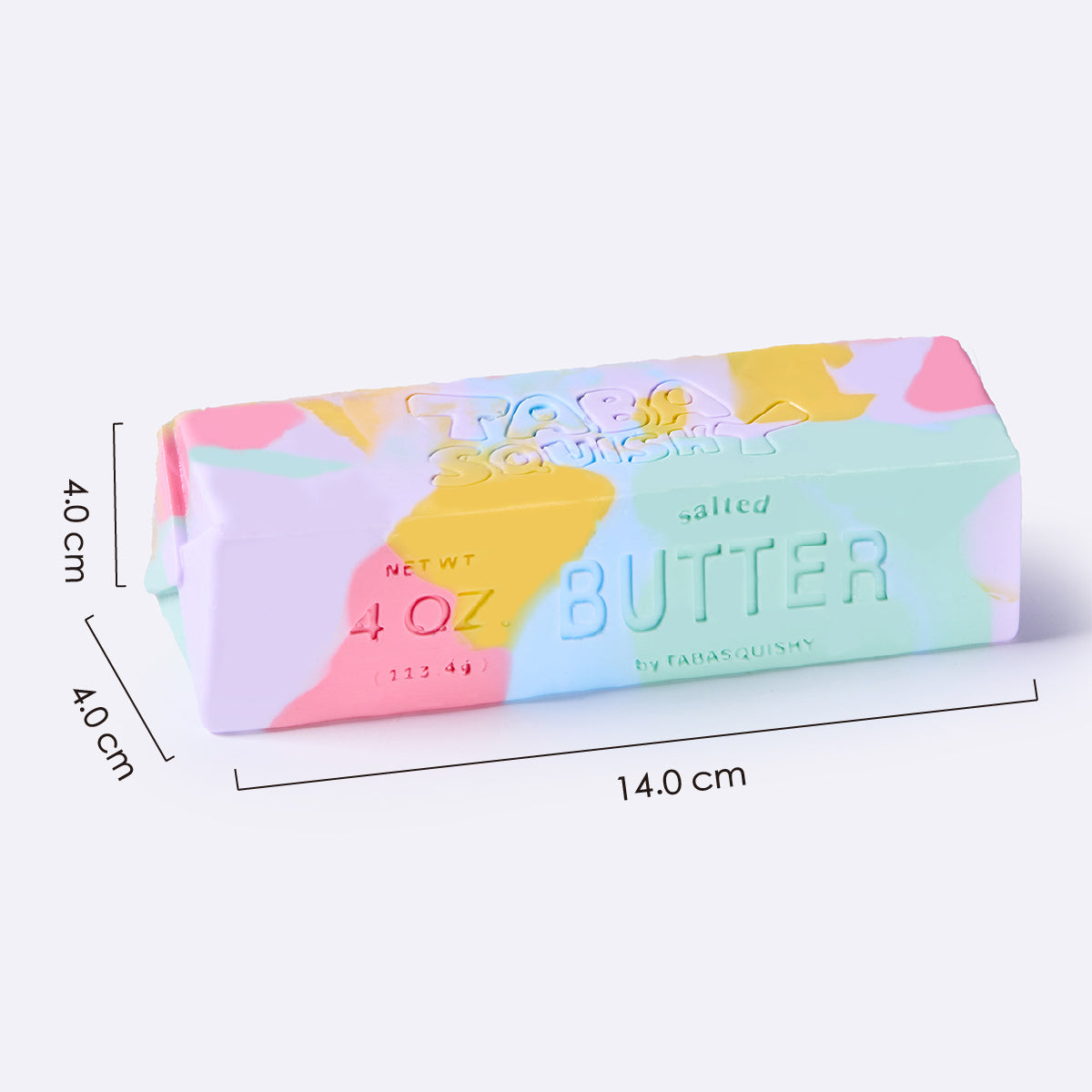 Rainbow Butter Stick Taba Squishy