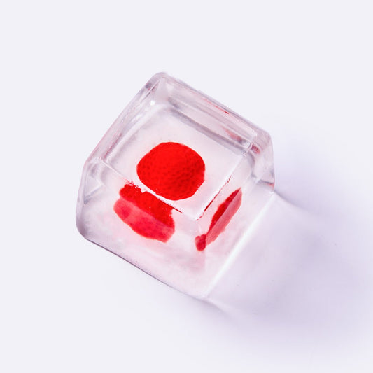 Nested Strawberry Cute Ice Cube Taba Squishy