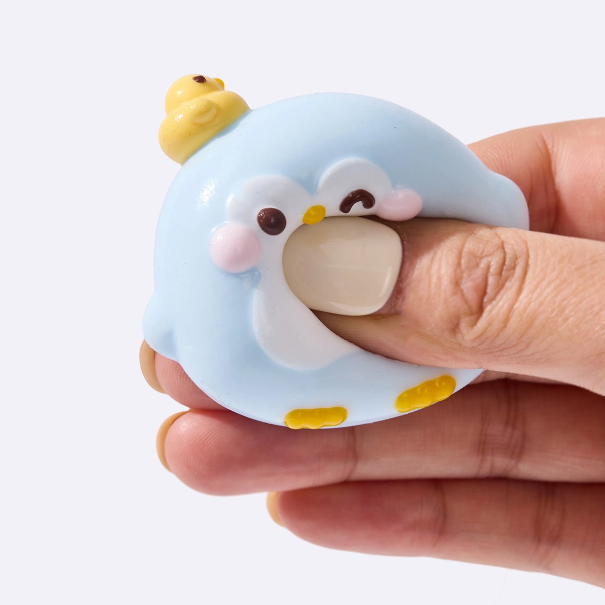Cute Penguin with Duckling