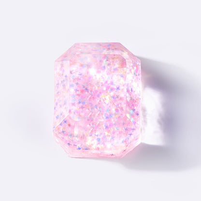 Blingbling Pink Crystal Taba Squishy