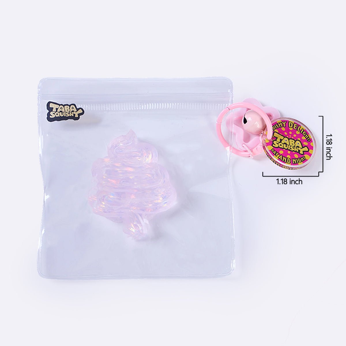 Clear Christmas Tree Taba Squishy
