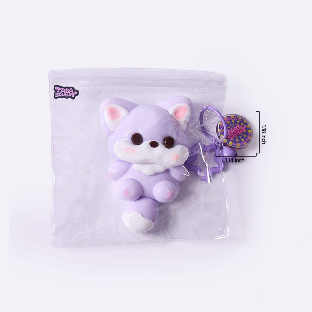 Purple Fox Taba Squishy