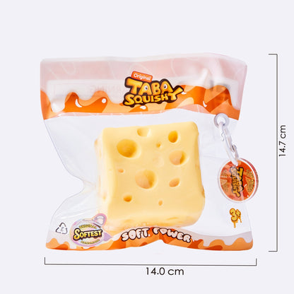 Classic Yellow Cheese Taba Squishy