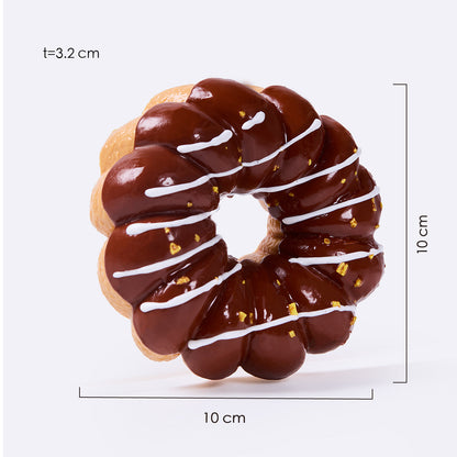 Jumbo Mocha Donut Taba Squishy