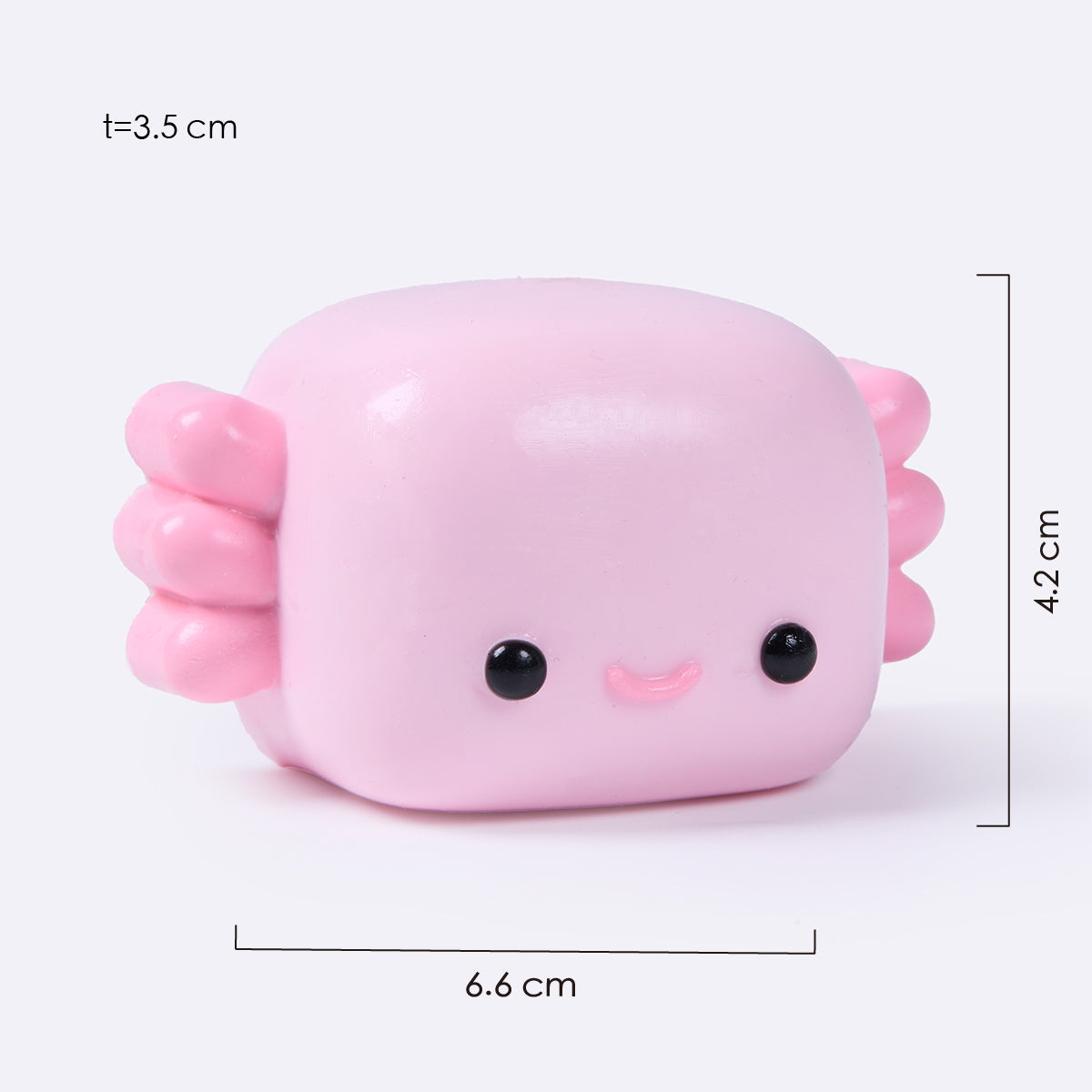 Axolotl Cube Taba Squishy