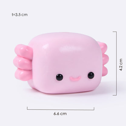 Axolotl Cube Taba Squishy