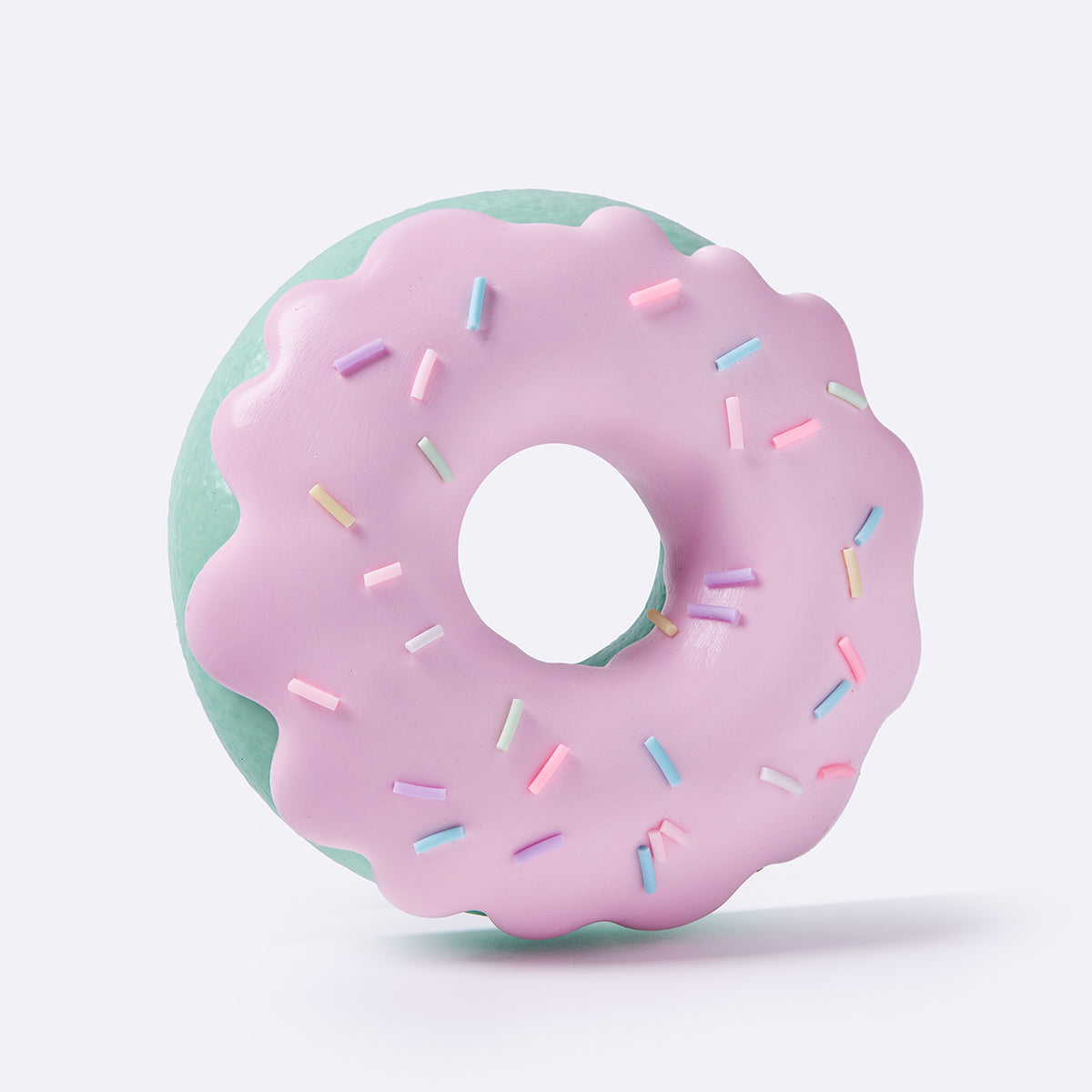 Jumbo Pink Mint Donut Taba Squishy