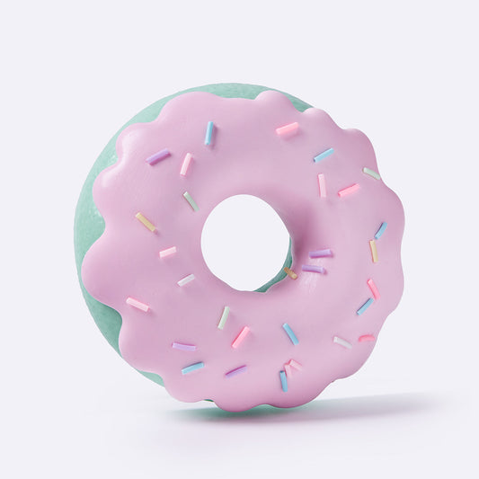 Jumbo Pink Mint Donut Taba Squishy
