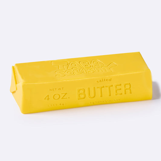 Yellow Butter Stick Taba Squishy