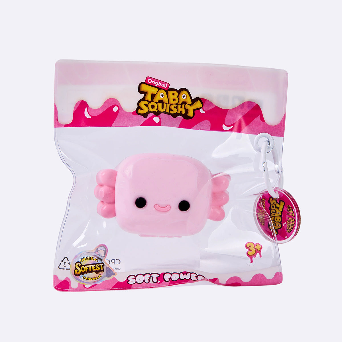 Axolotl Cube Taba Squishy