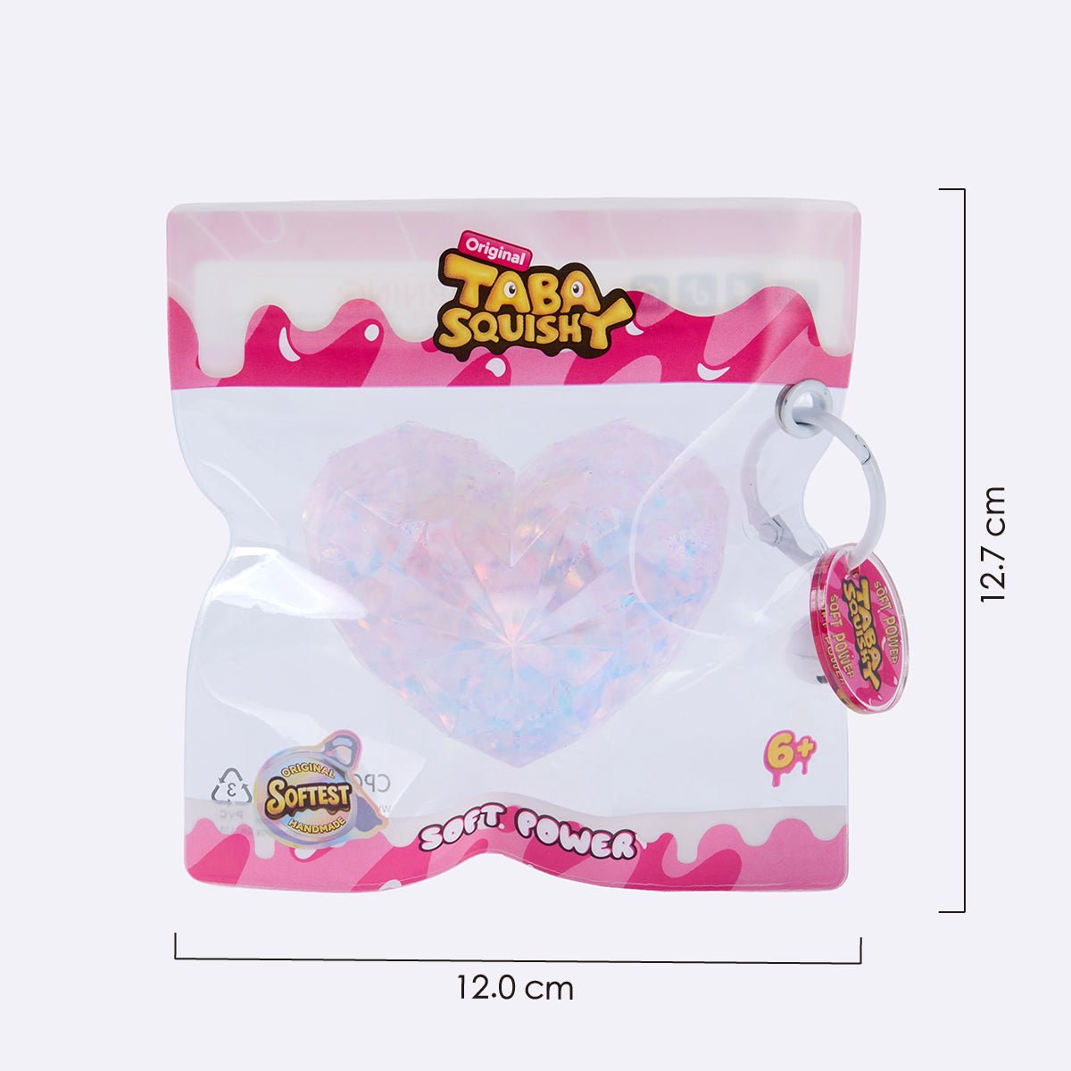 Blingbling Heart Crystal Taba Squishy