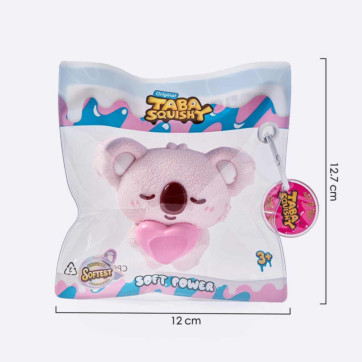 Pink Heart Koala Squishy