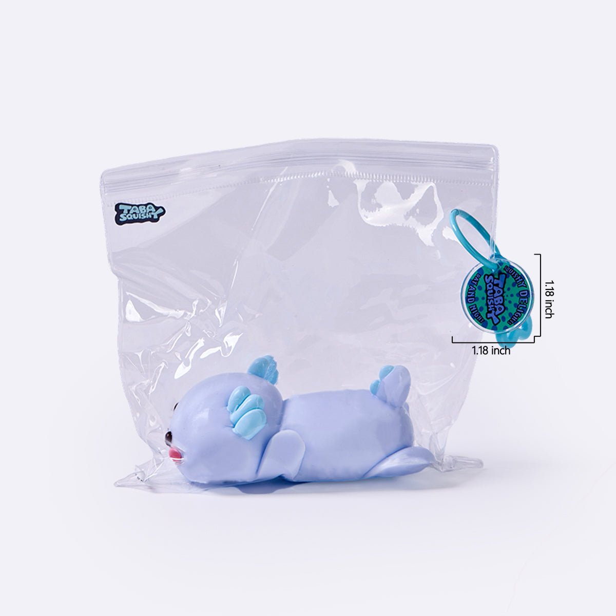 Blue Axolotl Taba Squishy
