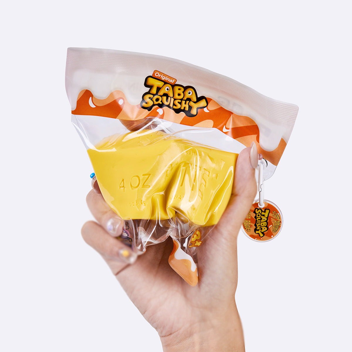 Yellow Butter Stick Taba Squishy