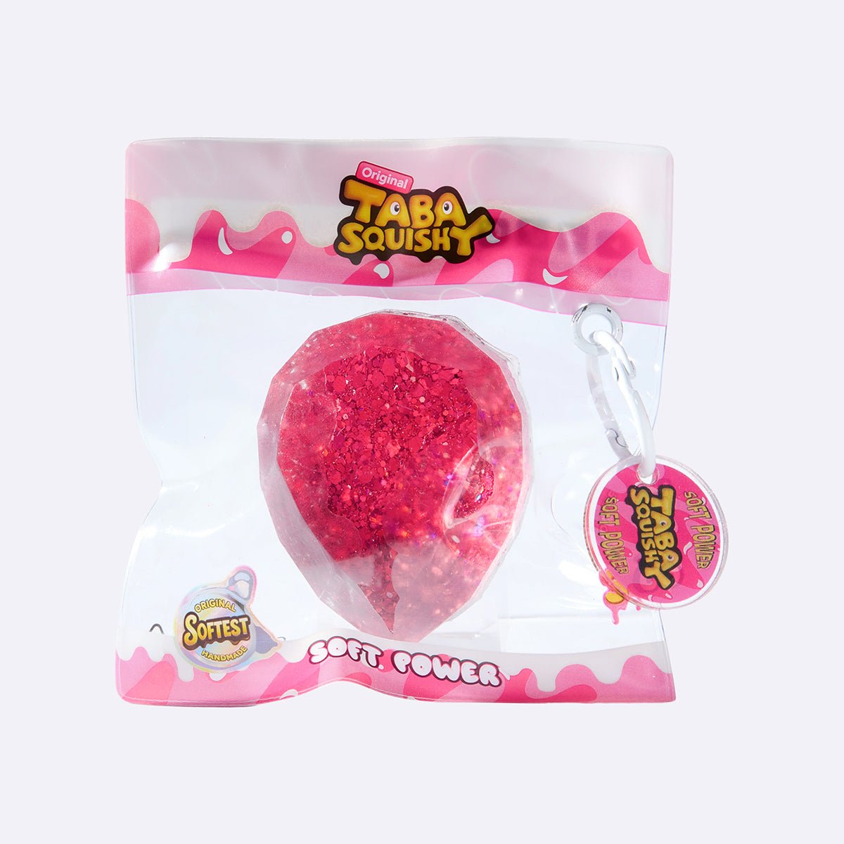 Blingbling Red Crystal Taba Squishy