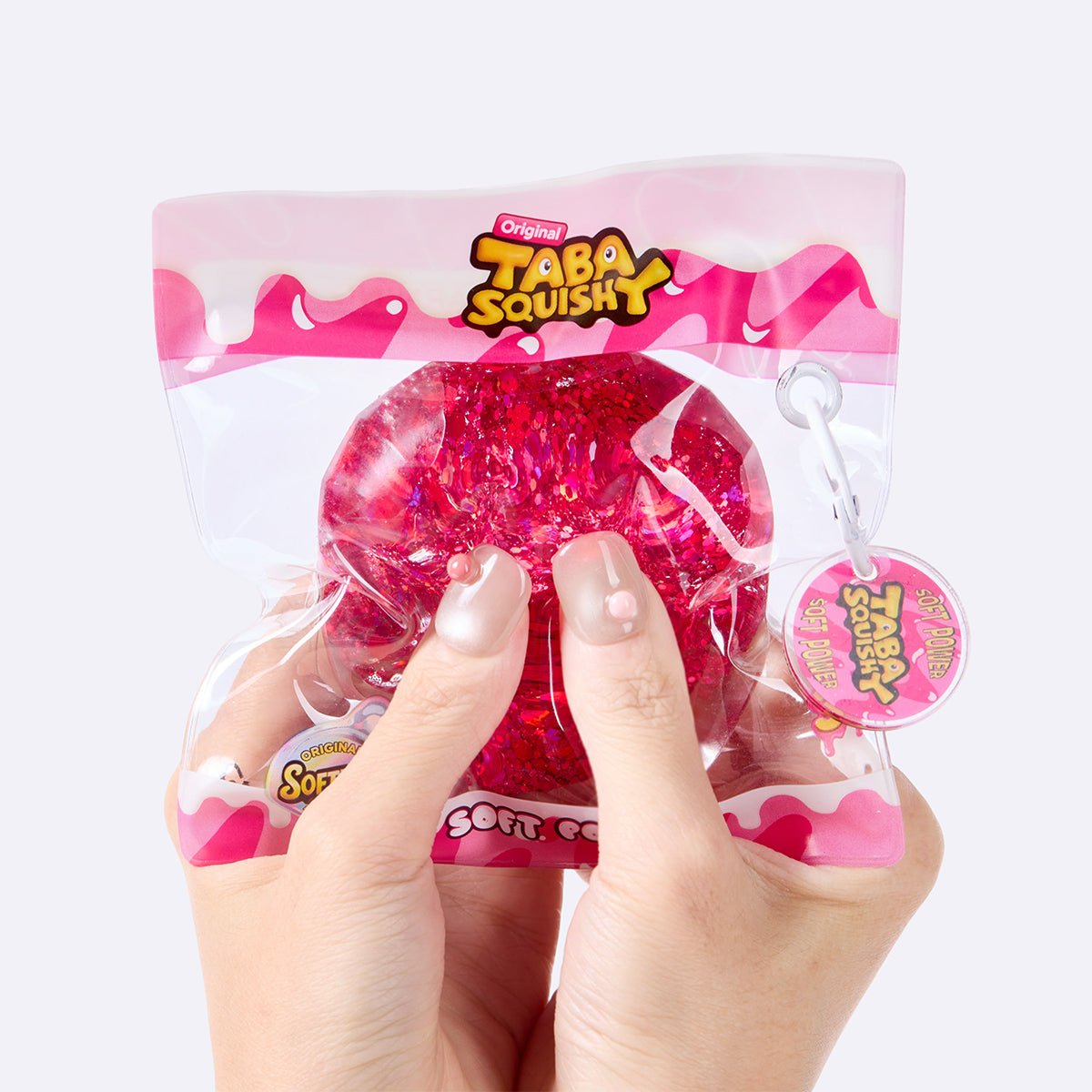 Blingbling Red Crystal Taba Squishy
