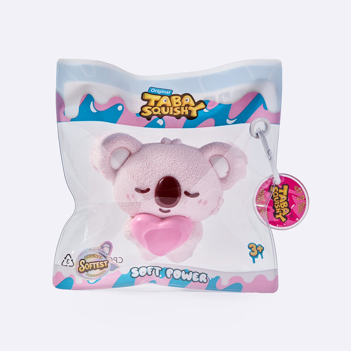Pink Heart Koala Squishy