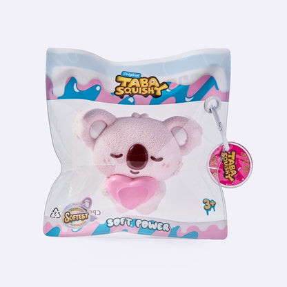 Pink Heart Koala Squishy