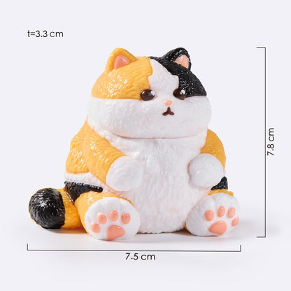 Chubby Calico Cat Taba Squishy
