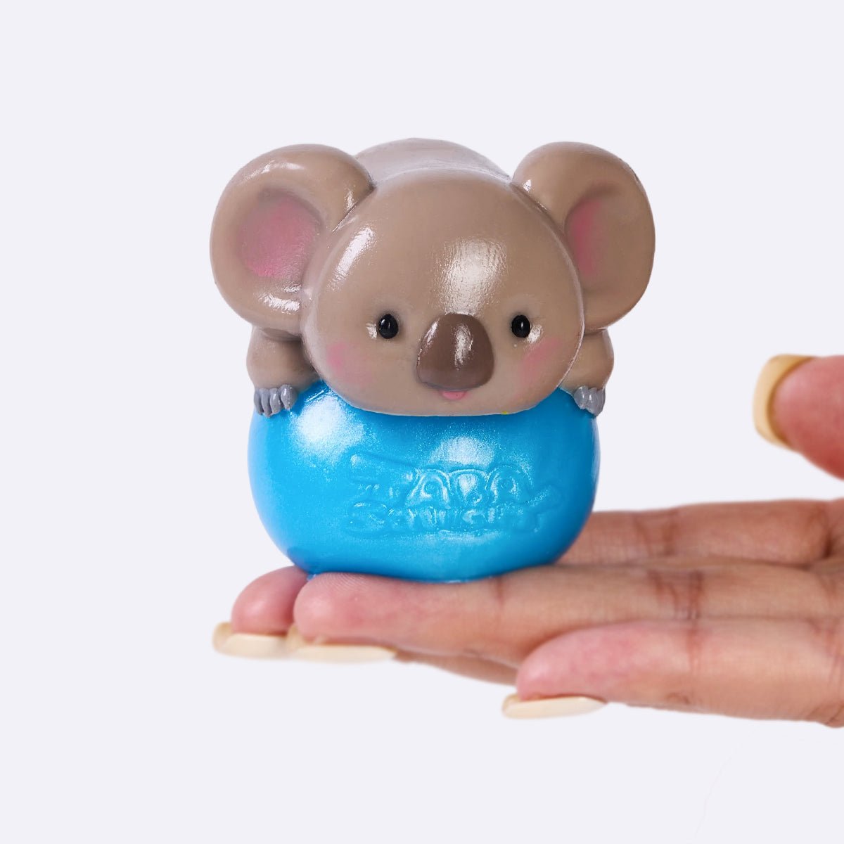 Little Koala on Blue Ball Taba Squishy