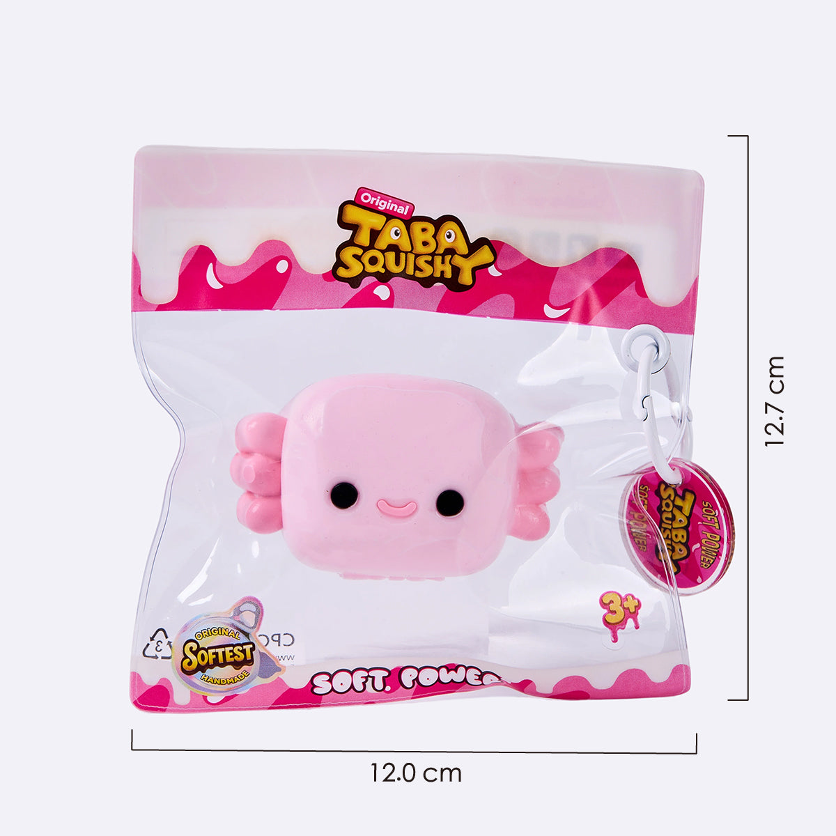 Axolotl Cube Taba Squishy