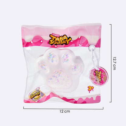 Pink Glitter Cat Paw
