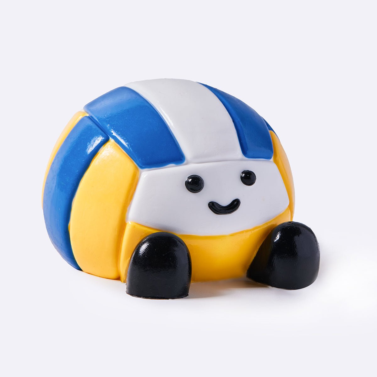 JC Blue & Yellow Volleyball Taba Squishy
