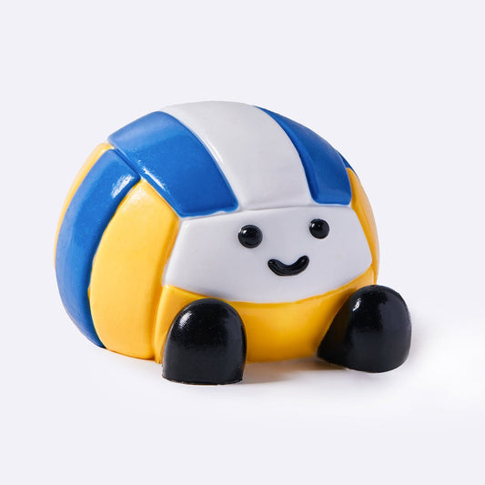 JC Blue & Yellow Volleyball Taba Squishy