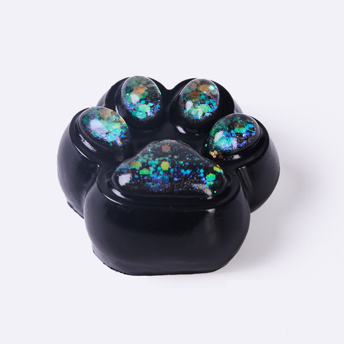 100g Black-bling Paw Taba Squishy