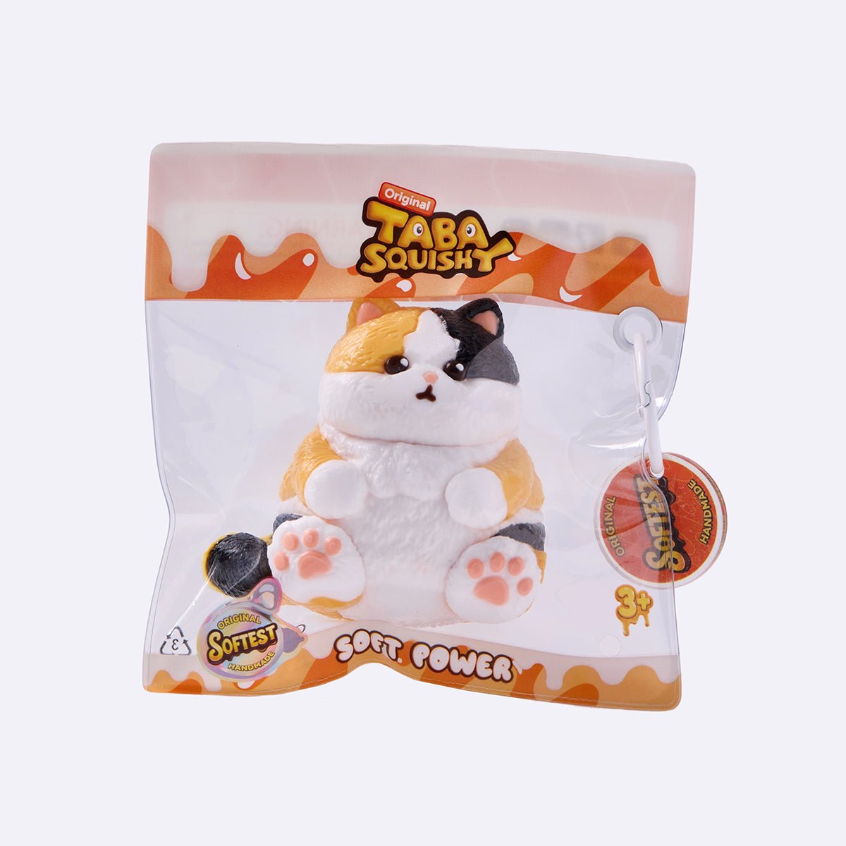 Chubby Calico Cat Taba Squishy