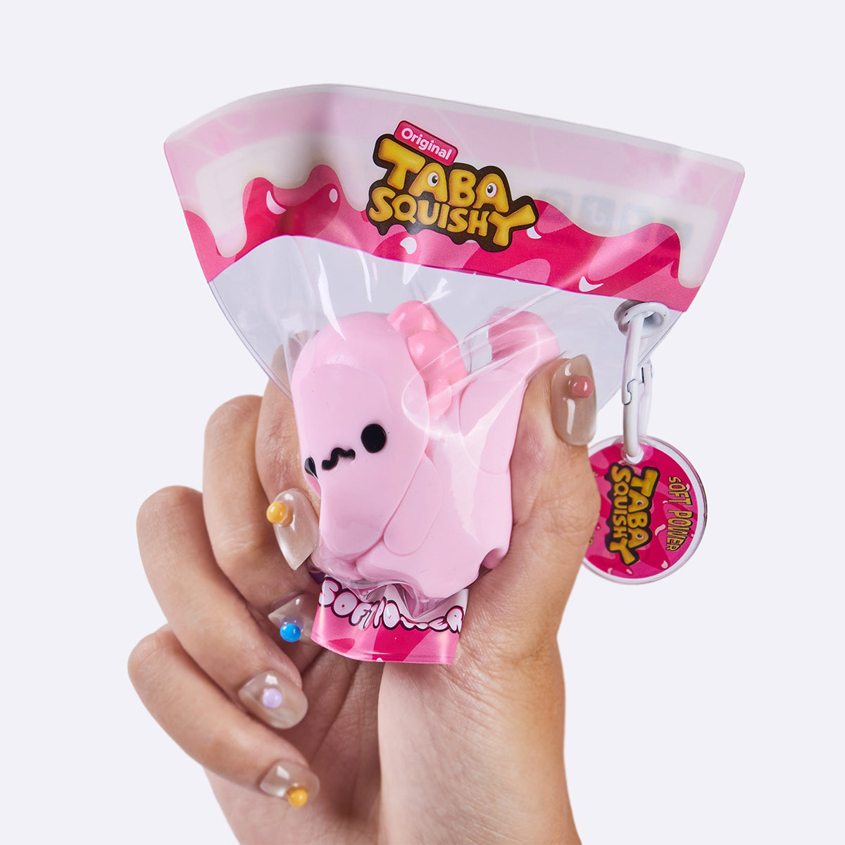 Side-Lying Axolotl Taba Squishy
