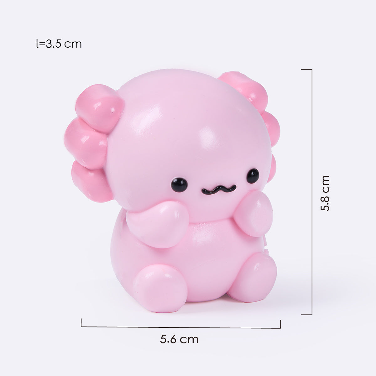 Cross-Armed Axolotl Taba Squishy
