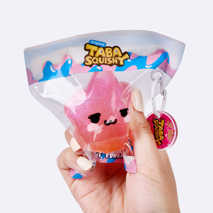 Rose Pink Sassy Star Taba Squishy