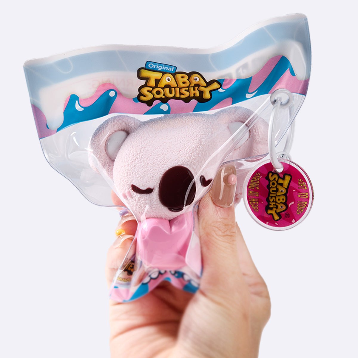 Pink Heart Koala Squishy