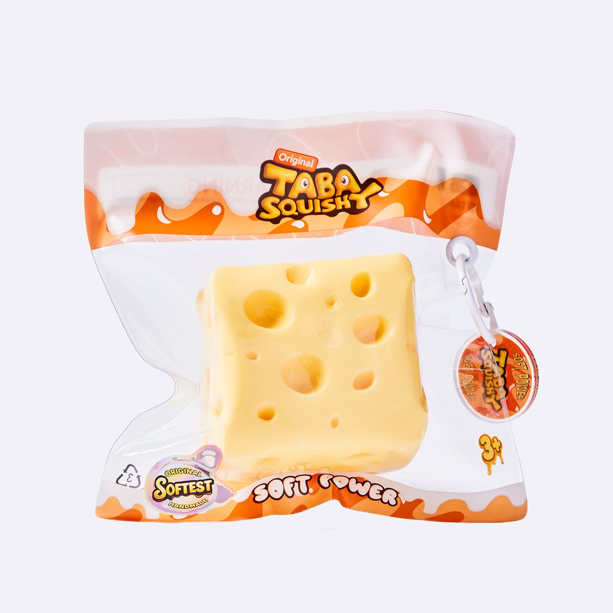 Classic Yellow Cheese Taba Squishy
