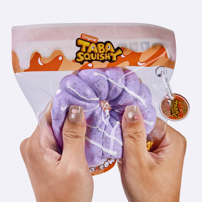 Jumbo Purple Grape Donut Taba Squishy